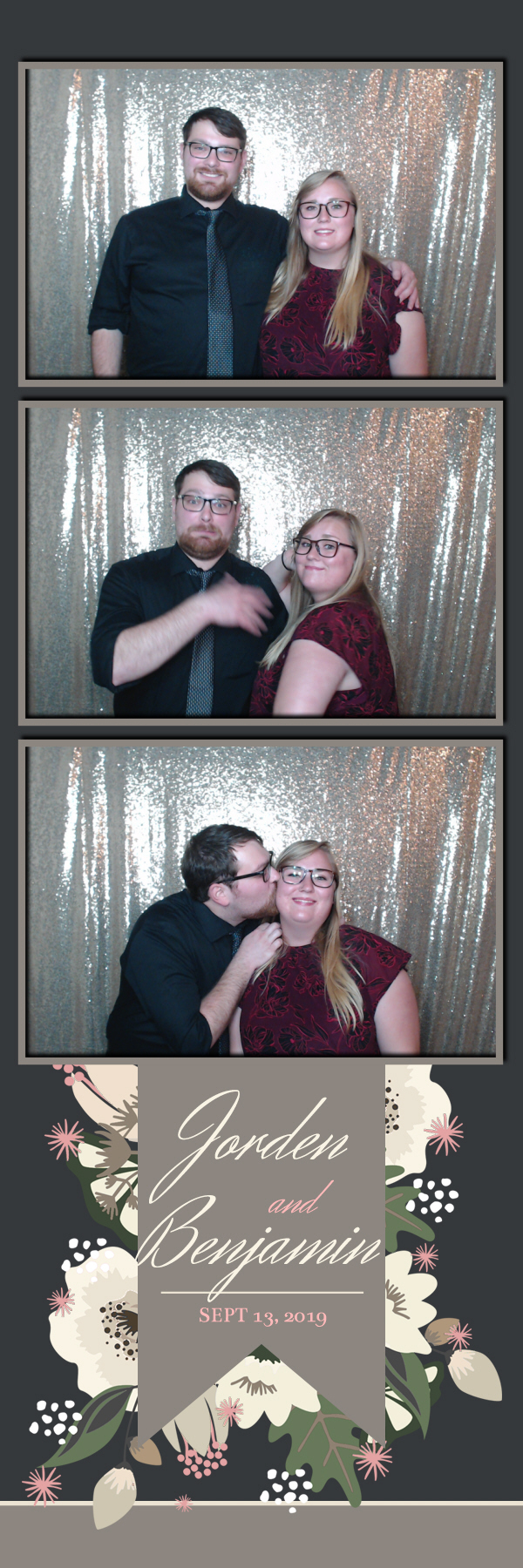 Jorden and Benjamin are getting hitched | View more photos from the event at gallery.photoboothbillings.com/u/PhotoBoothBillings/Jorden-and-Benjamin-are-getting-hitched